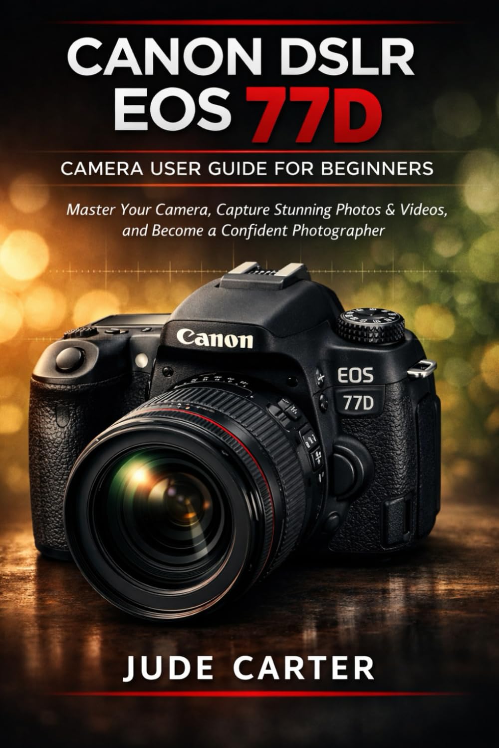 CANON DSLR EOS 77D CAMERA USER GUIDE FOR BEGINNERS: Master Your Camera, Capture Stunning Photos & Videos, and Become a Confident Photographer (Tech Tales for Beginners)