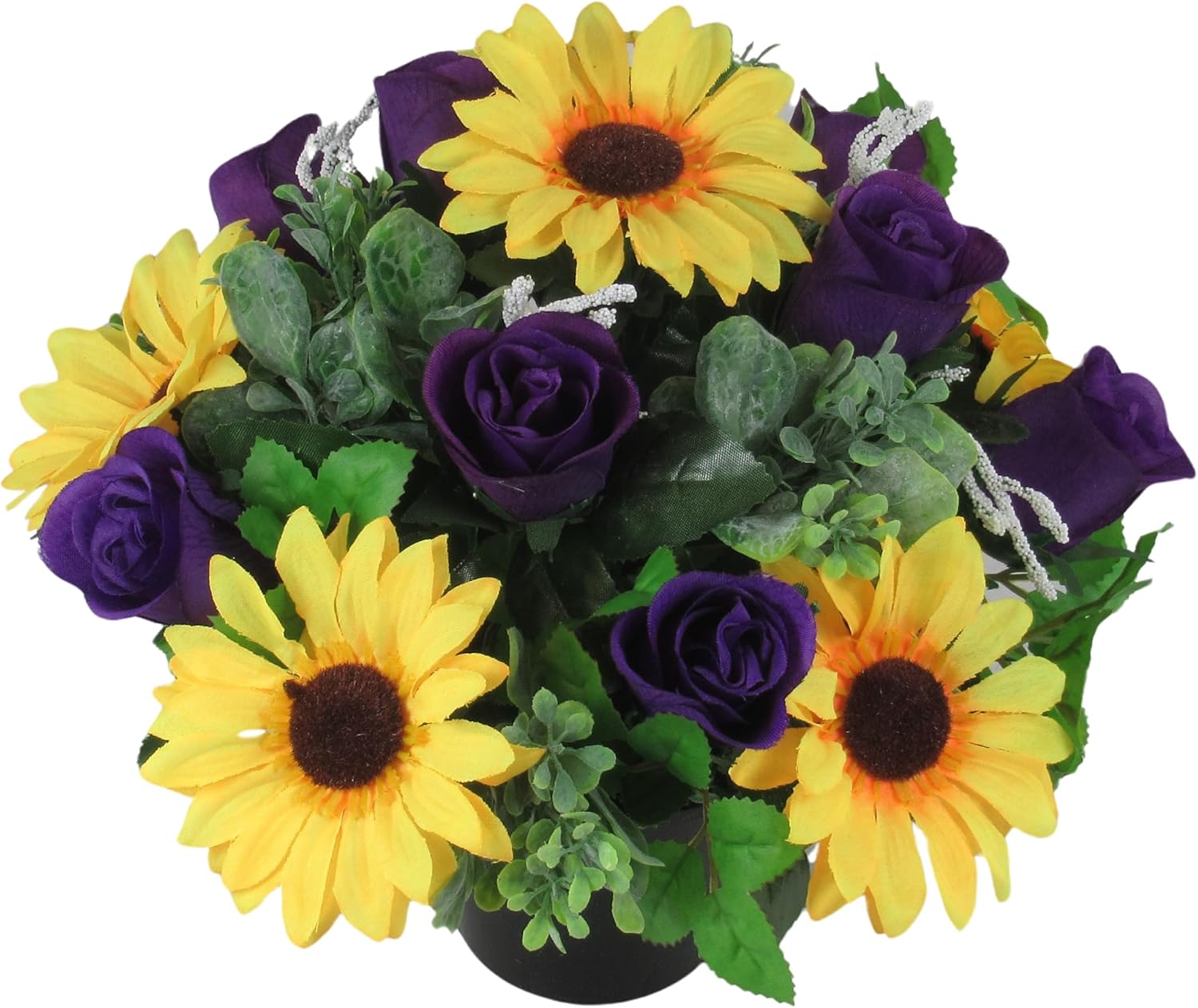 Just Because Silk Flowers Artificial/Silk Flower Arrangement in Grave