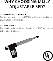 Vista 29 de EGOHOME - Base de cama ajustable individual XL y colchón de espuma viscoelástica de 14 pulgadas, base de cama ajustable con control remoto