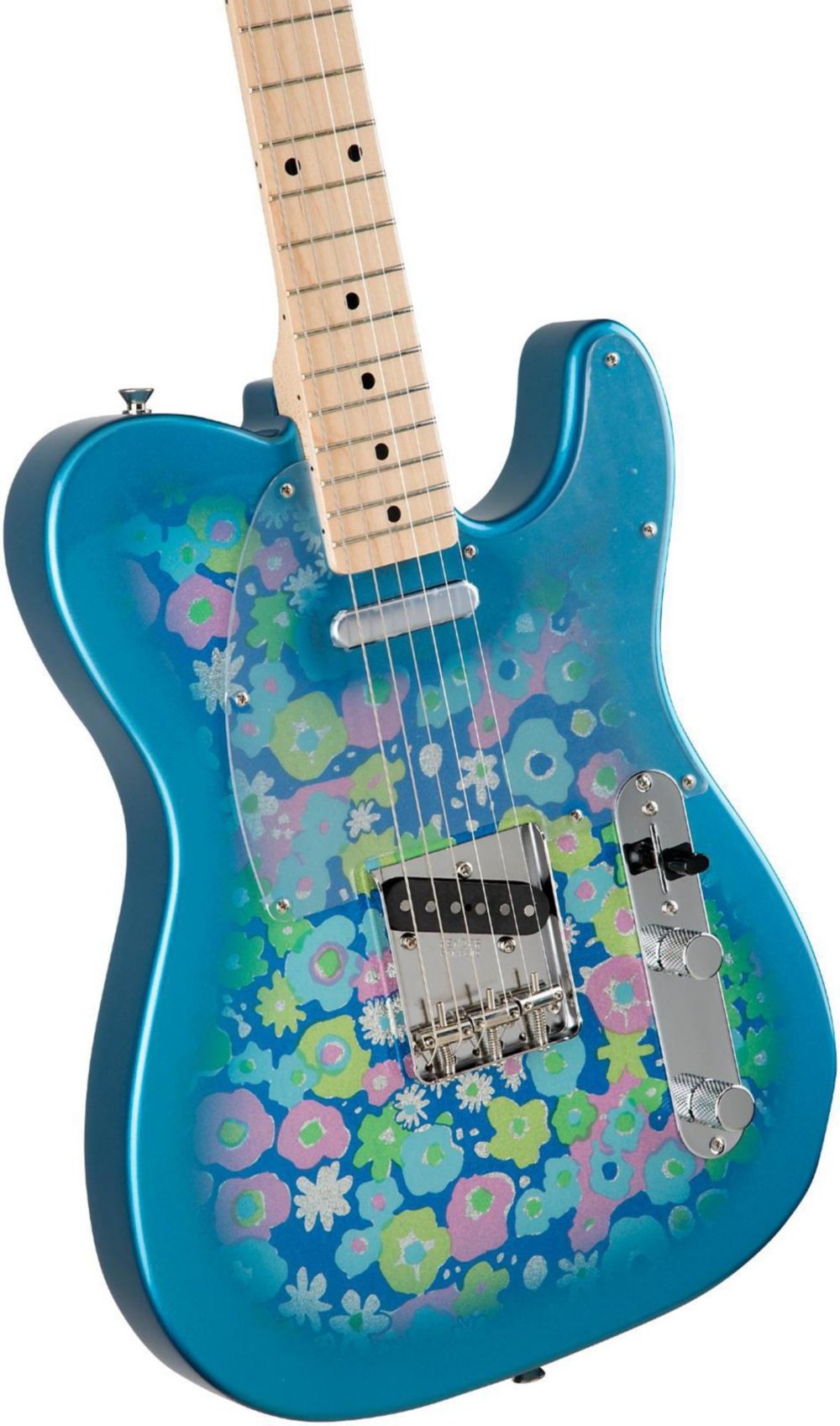 Amazon.co.jp: Fender MIJ Classic 69 テレキャスター ブルーフラワー