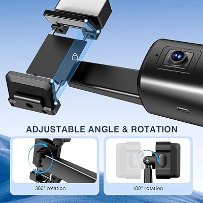 Smart AI Gimbal Auto Face Tracking Tripod, 360° Rotating With Remote & Gesture Control For Video Recordingvlog I4738922284 - View #9
