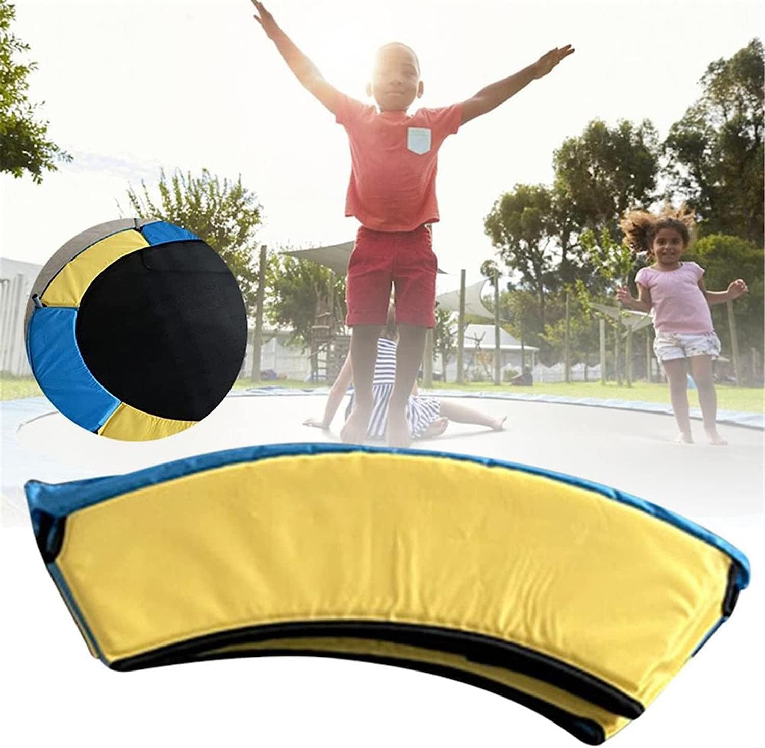 Il Cuscinetto di Sicurezza di Ricambio for Trampolino for Bambini è Adatto for 1,2 m, 1,4 m, 1,5 m di gommapiuma for Tappetino for Trampolino for Bambini