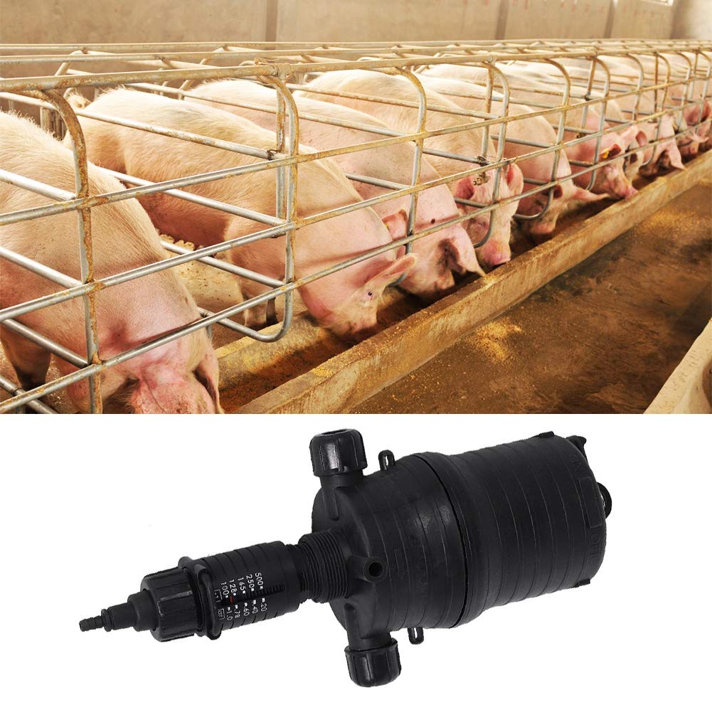Tbest Garten-Landwirtschaftsgert, Chemischer Dngemittel-Injektor,  Dosiergert, Automatisches Dosierwerkzeug, G1 Zoll, 0,44% (0,2-1%  Englische ...