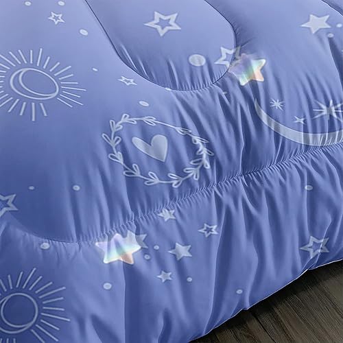 Miniatura 265 de CVHOUSE Juego de ropa de cama con diseño de panda, juego de edredón individual con panda y 2 fundas de almohada, lindo juego de colcha kawaii