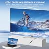 Acoplador HDMI a HDMI 8K, 4 Unidades, 8K@60Hz Adaptador de Extensión Hembra a Hembra, Conector HDMI 2.1, Soporta 8K@60Hz / 4K@120Hz 120UHD, 3D, HDR, ARC, Compatible con Laptop, PC, Monitor, HDTV 7