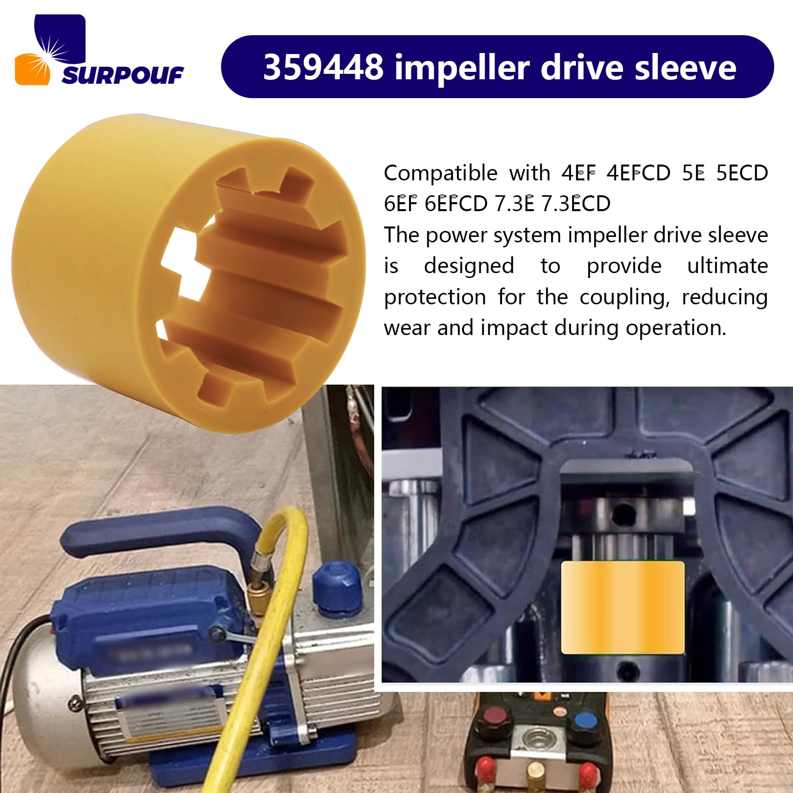 Amazon.com: SURPOUF 359448,Power Systems Impeller Drive