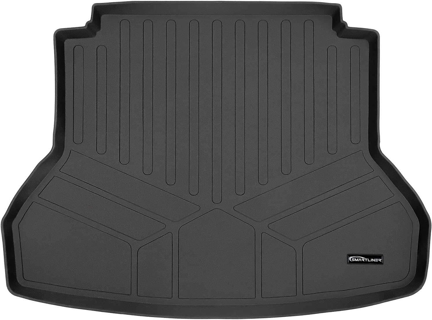 SMARTLINER All Weather Custom Fit Cargo Liner Behind The 2nd Row Compatible with 2017-2020 Hyundai Elantra