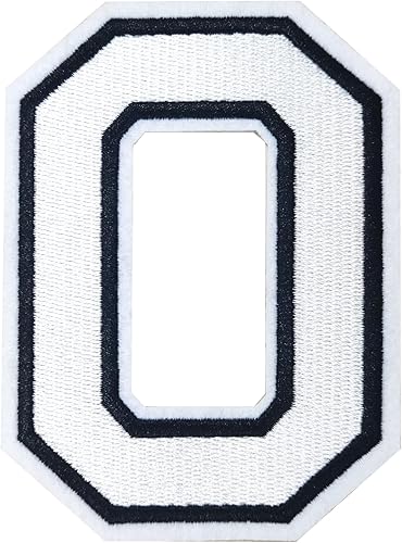 Miniatura 29 de Parches de letras para planchar de 3.1 pulgadas, parche de letras individuales bordadas para ropa, vestido, sombrero, jeans, accesorios