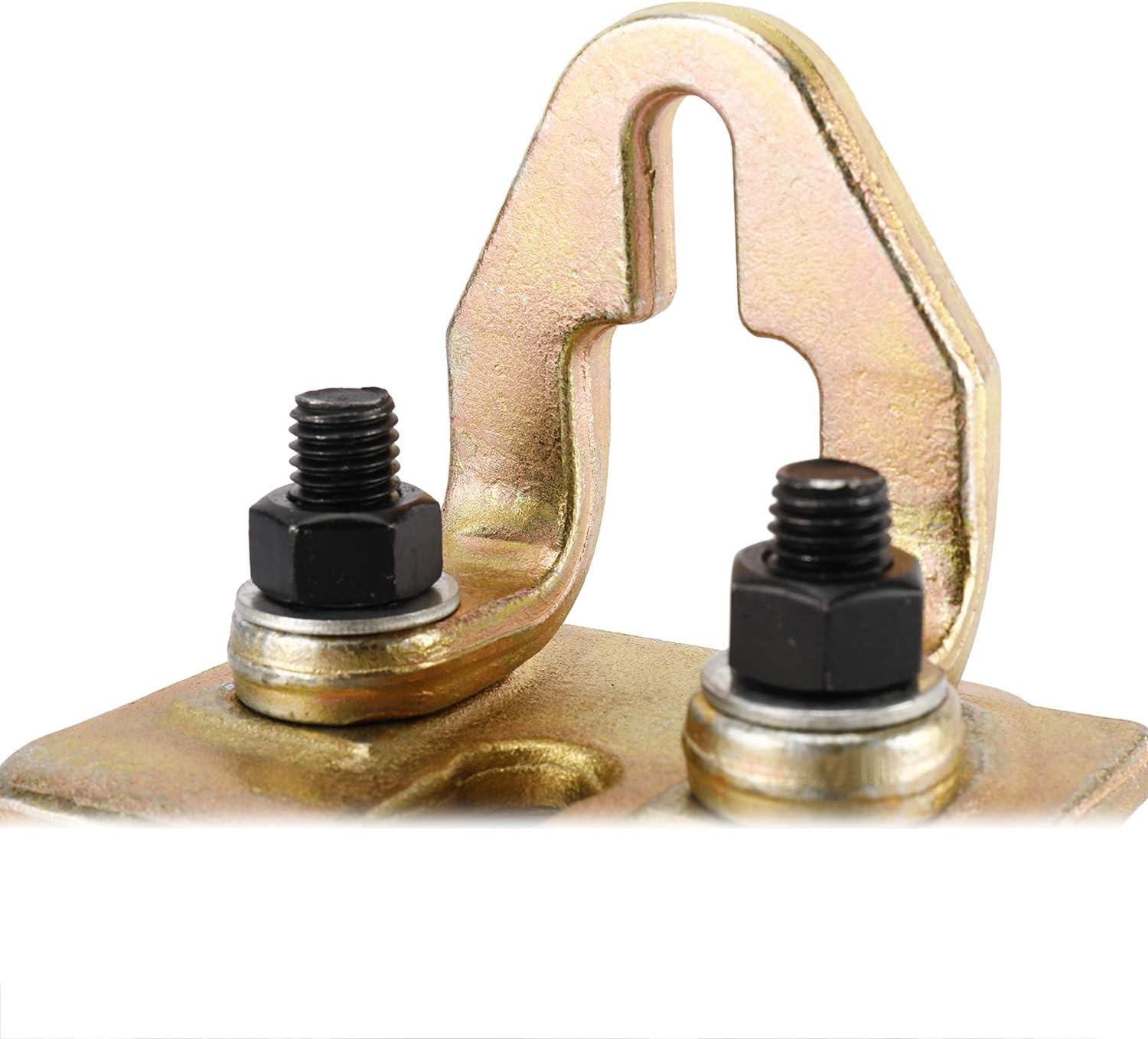YaeMarine Heavy Duty 5 Ton Right-Angle Two-Way Auto Body Pull Clamp for Car Body Repair Tool Kit
