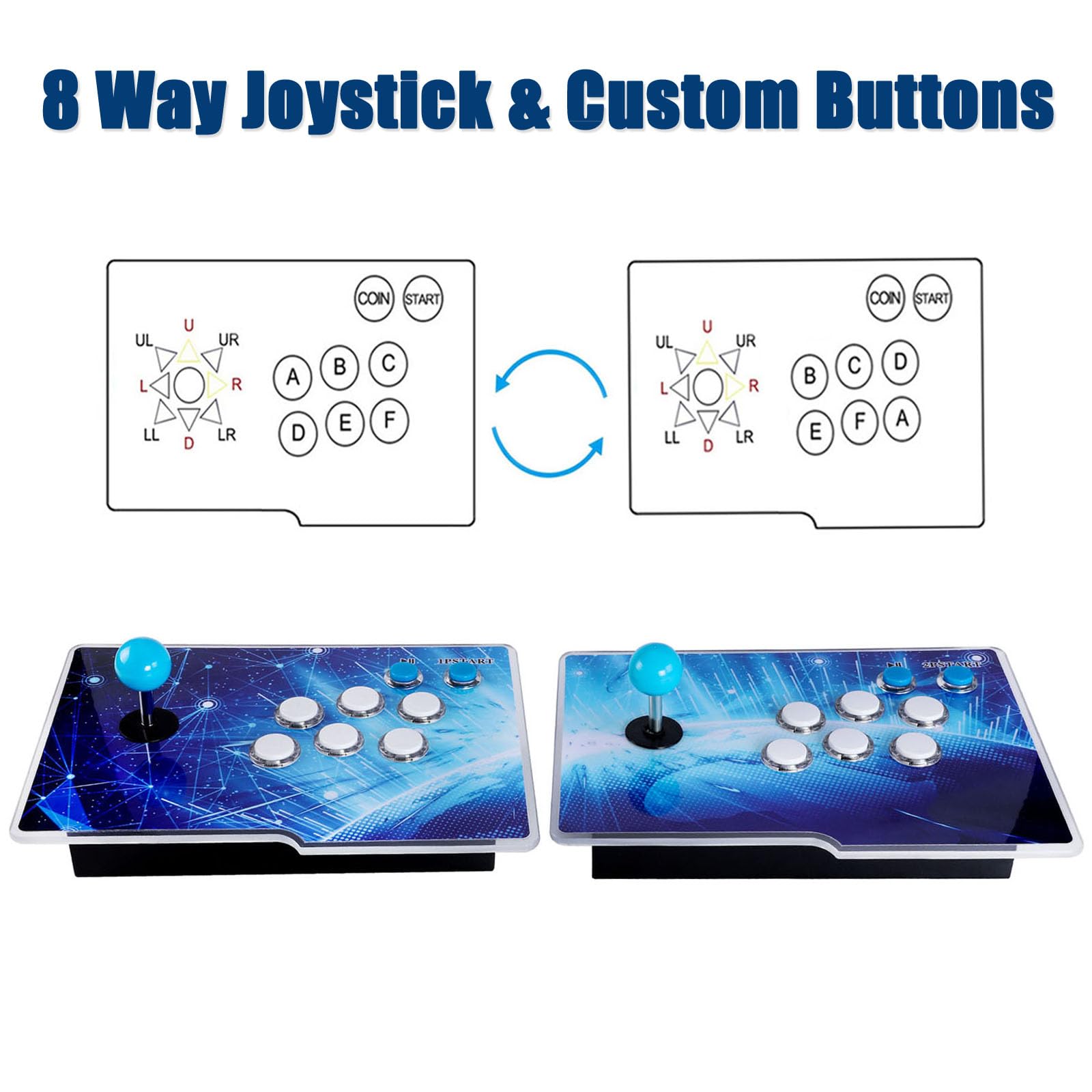 Amazon.com: Hedlaoy 10000 Games 3D Pandora Box 18S Pro