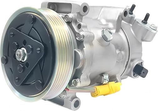 Auto Parts SD6C12 AC Compressor 9651910980 9659875780 9670318880 9671216280 9678656080 9822826880,Compatible for Peugeot 207 208 307 308 508 Partner
