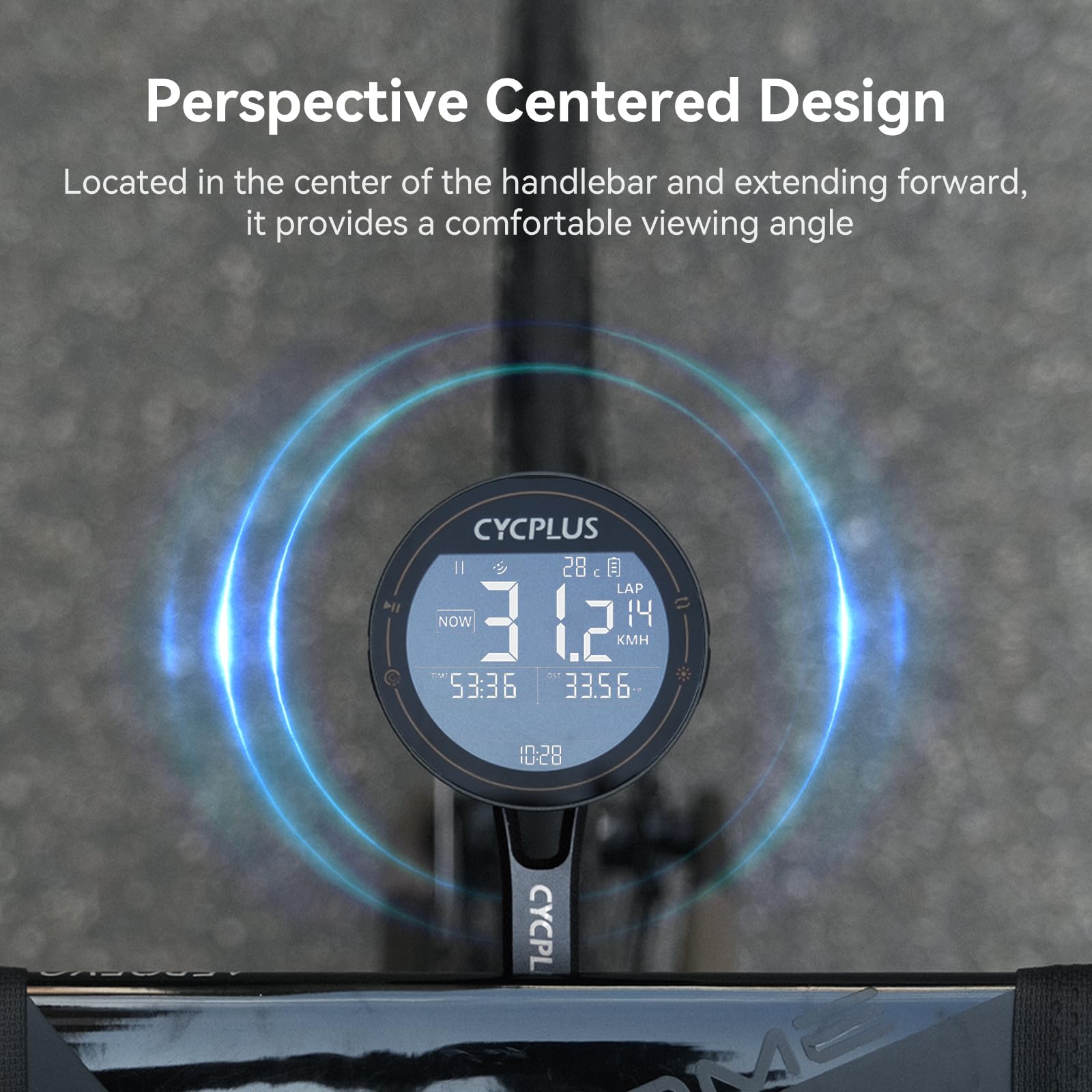 CYCPLUS Soporte frontal para bicicleta Z3, soporte de bicicleta compatible con Garmin/Igpsport/Xoss Cycling Computer