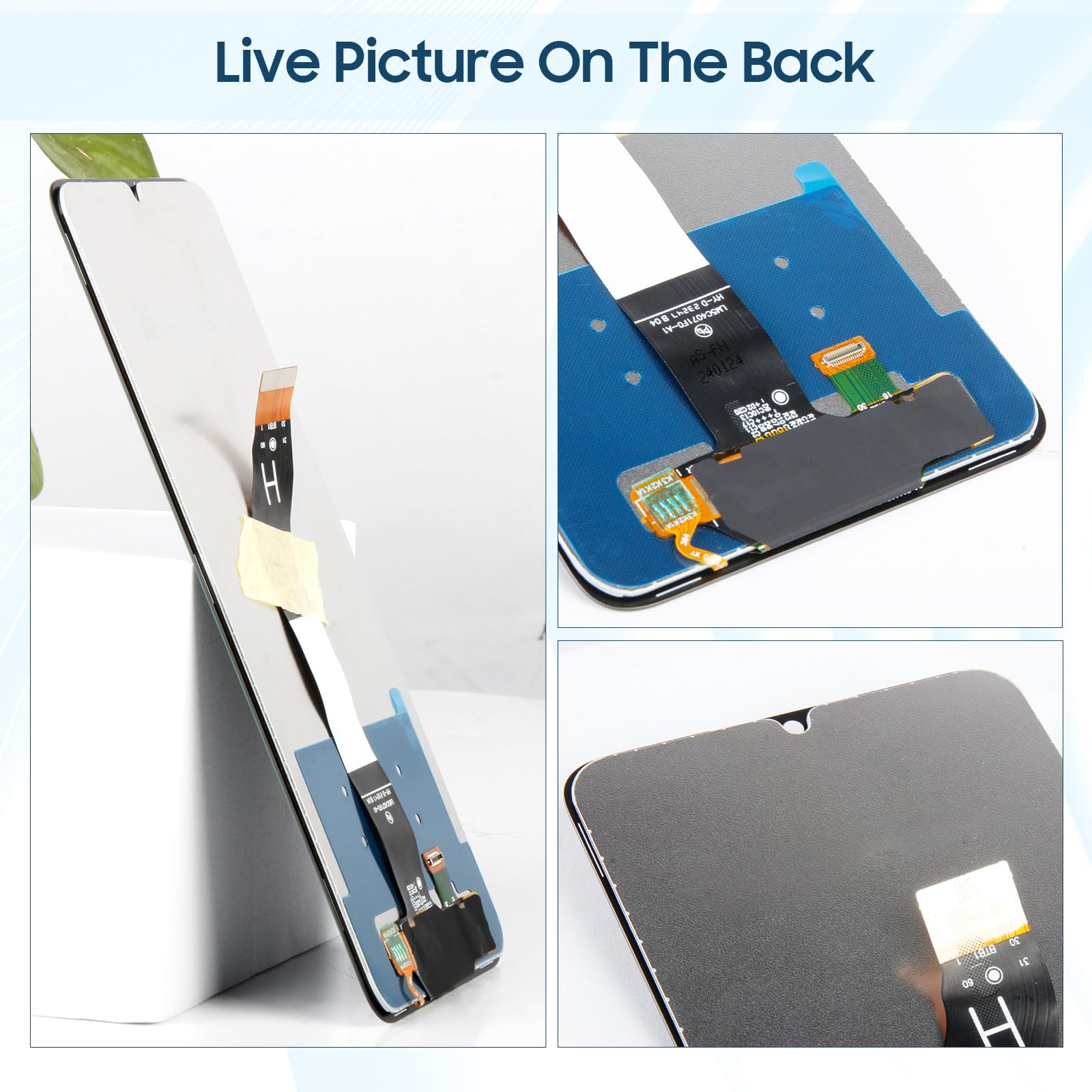 LCD Schermo Per Xiaomi Redmi 13C LCD Display Per Redmi 13C 23100RN82L 23106RN0DA 23108RN04Y 6.74" Digitizer Touch Screen Ricambio Full Assembly Con - Foto 6