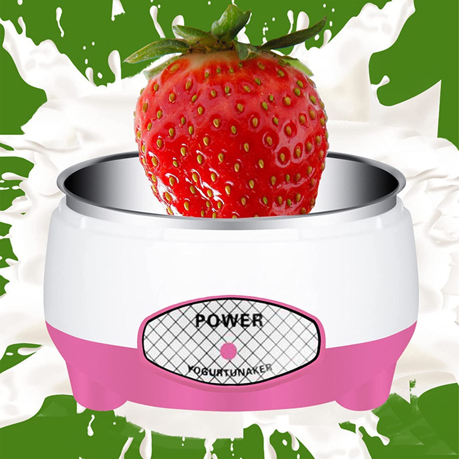 Marrone Automatic Ice Cream Maker Household 1L Digital DIY Maker Yogurt Maker, Electric for Kitchen Home