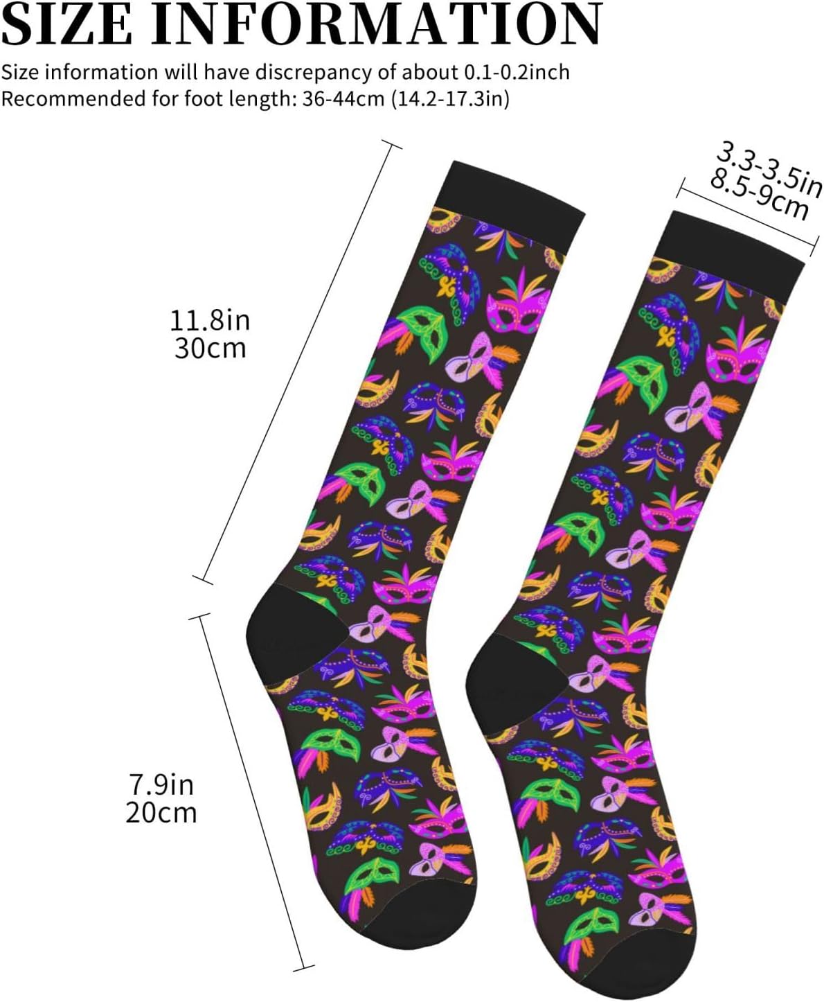Avocado Compression Socks Women Men Knee High Stock for Running Work Support Nurses Travel - Image 5