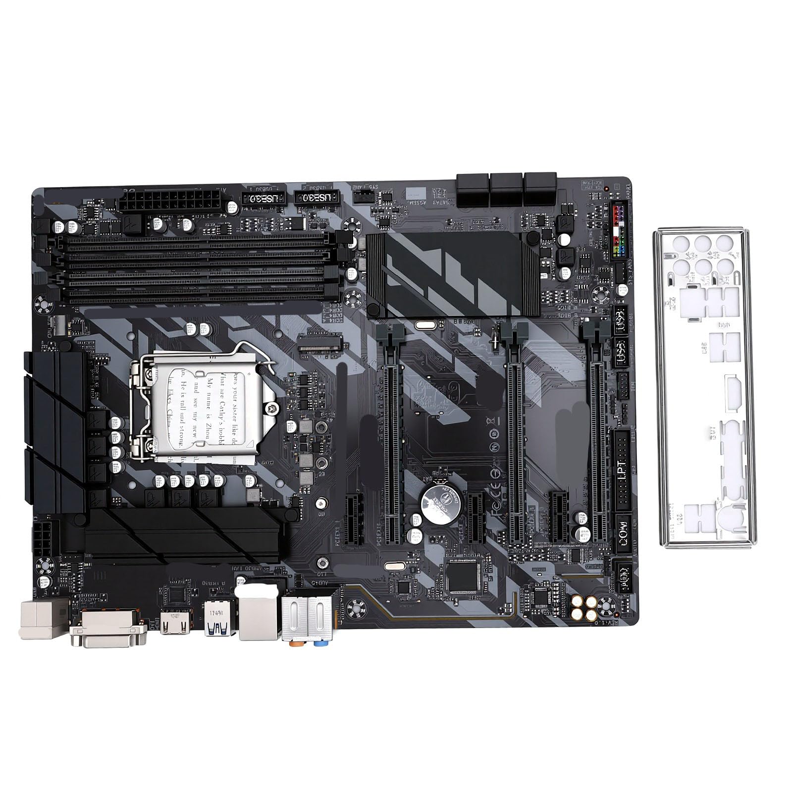 Carte Mère Z370 HD3 ATX LGA1151, USB 3.1, 4X DDR4 DIMM, pour