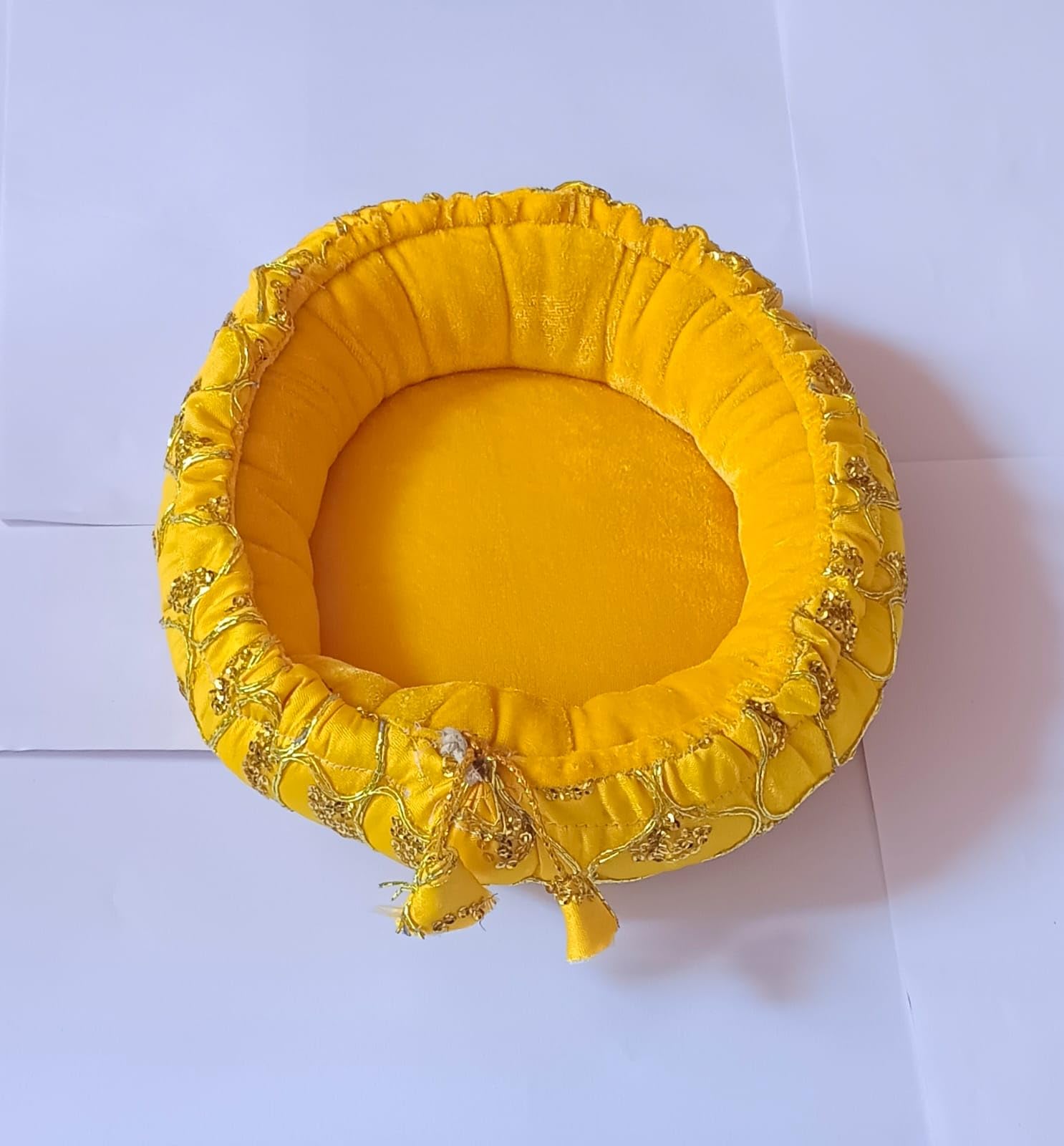 Laddu Gopal Bedding - Luxury Velvet Gaddi -3