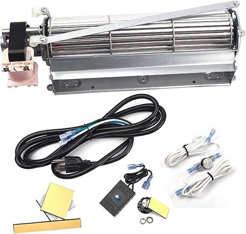 Criditpid Kit de soplador de chimenea de repuesto para chimeneas Monessen, Majestic, Martin, Vermont, soplador de chimenea BLOT BLOTMC para Rotom