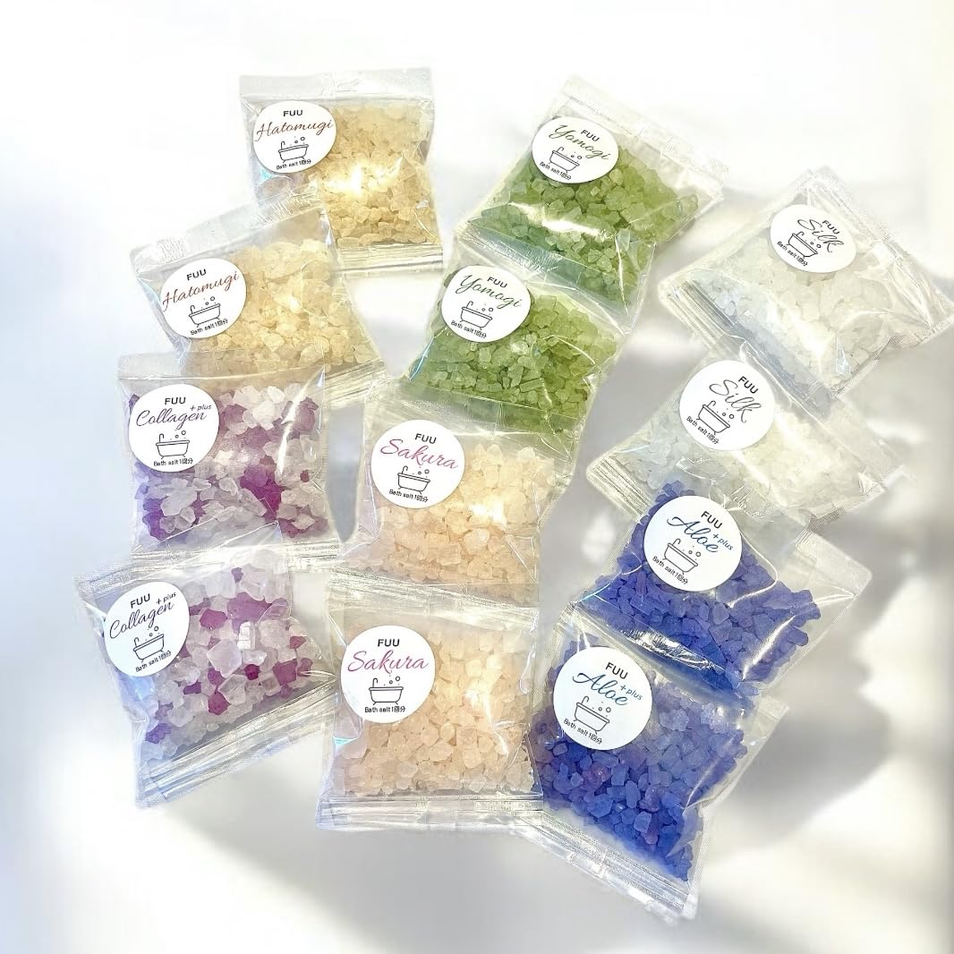 Amazon | Health Nuts バスソルト ・入浴剤 / 12袋入り小袋ギフト 