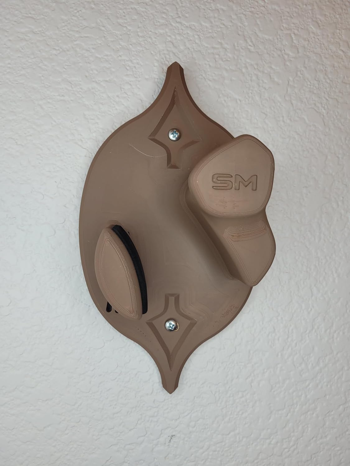 StudioMinelli Custom Adjustable Wall Mount Display Vertical or Horizontal Holder for Recurve Archery Bow and More | Fits Multiple Different Brands