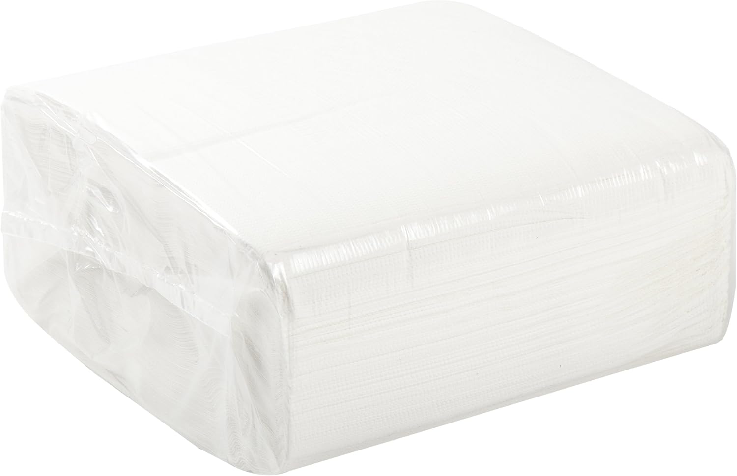 AmerCare 8.25 Inch x 8.25 Inch White 3-Ply Dinner Napkins, Case of 2000
