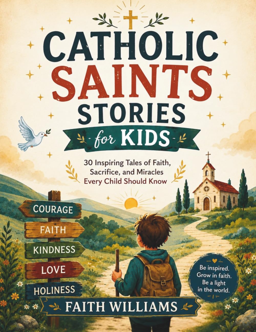 Catholic Saints Stories for Kids: 30 Inspiring Tales of Faith, Sacrifice, and Miracles Every Child Should Know