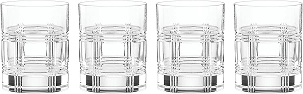 Reed & Barton Reed and Barton 894592 Hudson Double Old Fashioned, Set of 4