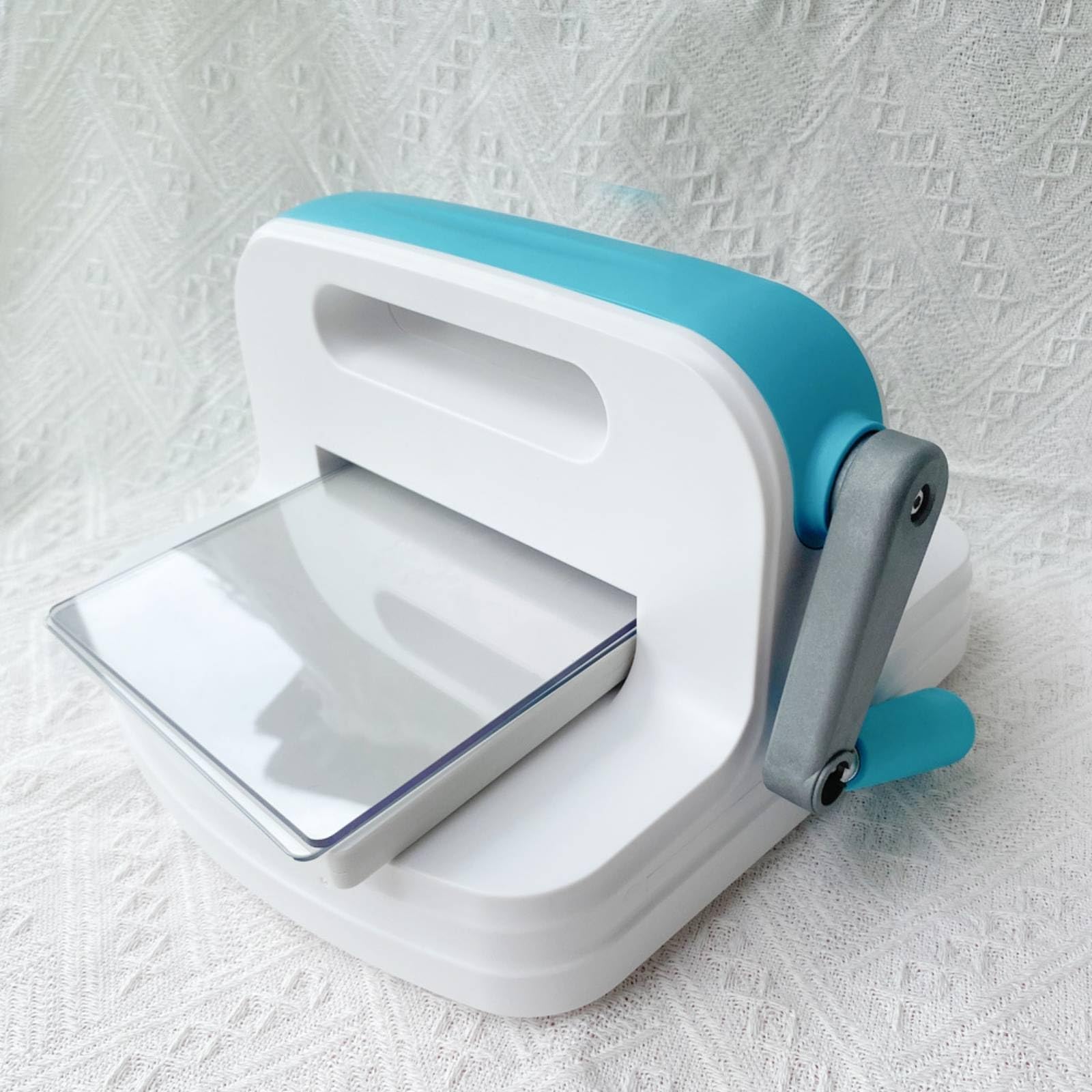 Machine Décpe Gaufrage Papier à Manivelle Compacte pr Amateurs Loisirs Créatifs, Projs Bricolage DIY, Activités En,