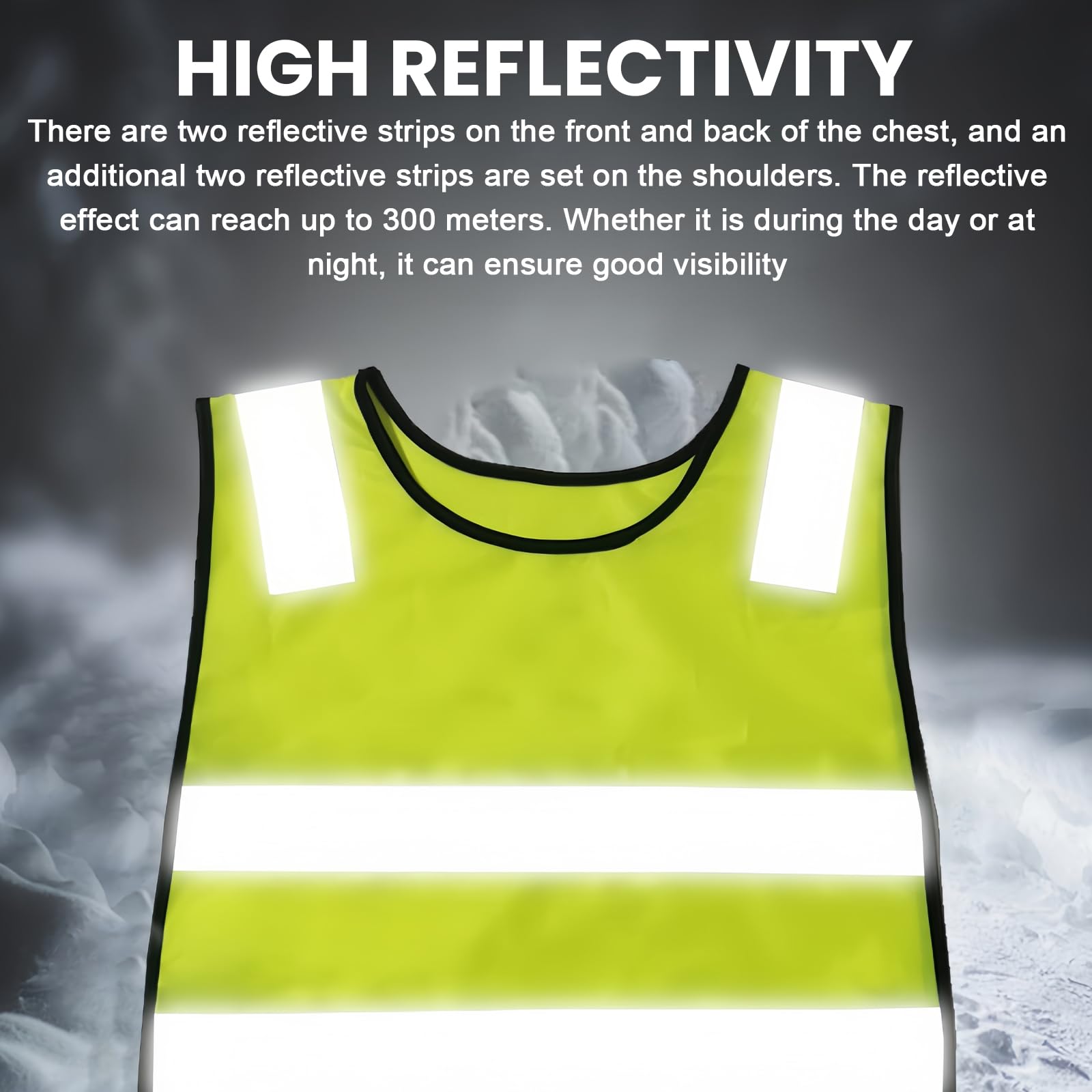 PORFOYO 10 Pièces Gilet Jaune Enfant, Gilet Securite Enfant, Gilet Fluo Enfant Gilet Haute Visibilité pour Velo Plein Air Course à Pied 3-12 Ans Enfants