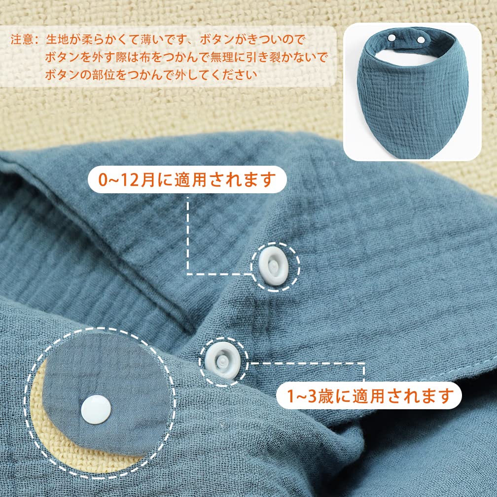 Amazon.co.jp: [Lasoll] 三角スタイ 6枚入り 食事エプロン