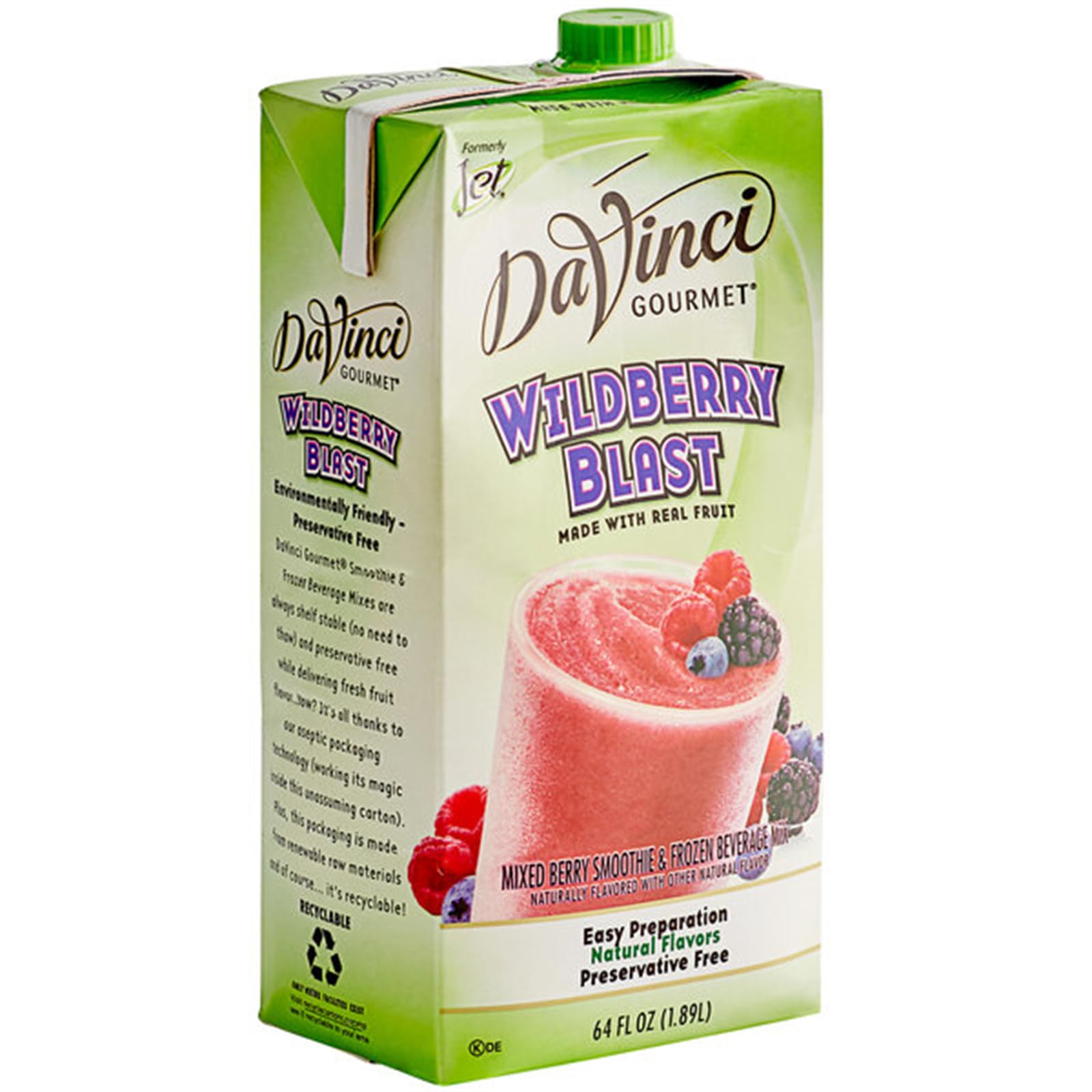 Gourmet 64 Wildberry Blast Real Fruit Smoothie Mix  WS-711FRTWBERRY-NF