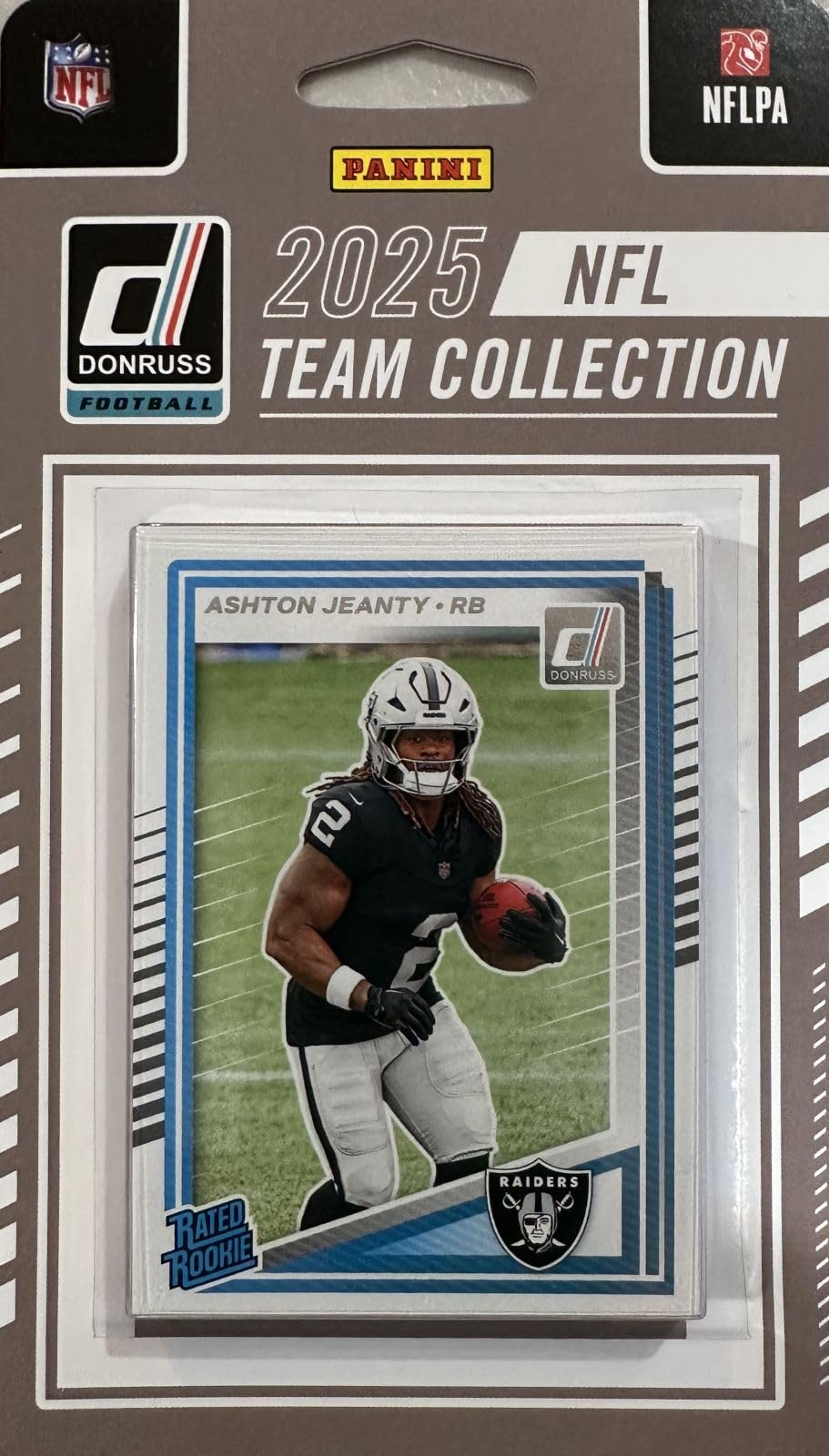Amazon.com: Las Vegas Raiders 2025 Donruss Factory Sealed Team Set