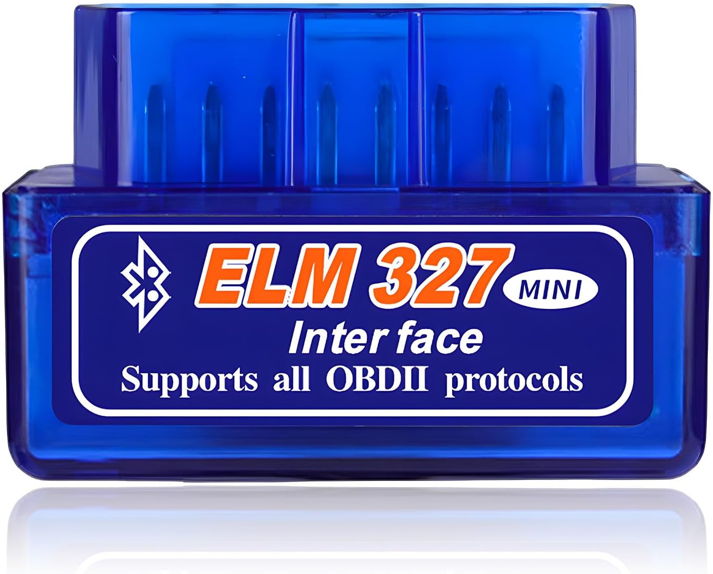 2 PCS ELM327 OBDII Car Auto Diagnostic Scanner, Professional Wireless OBD2 Scanner Auto Diagnostic Scan Tool, Portable Mini Fault Code Reader Suitable for OBDII Vehicles (1 PC)