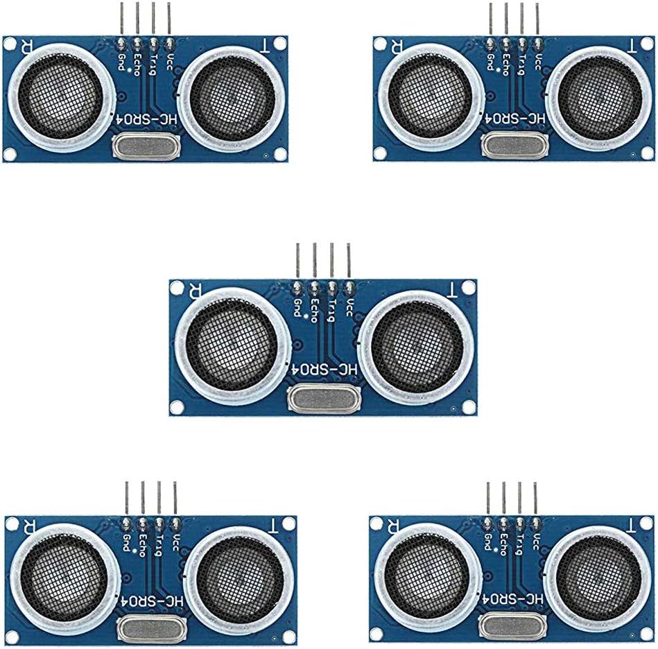 HiLetgo 5pcs HC-SR04 Ultrasonic Module Distance Sensor