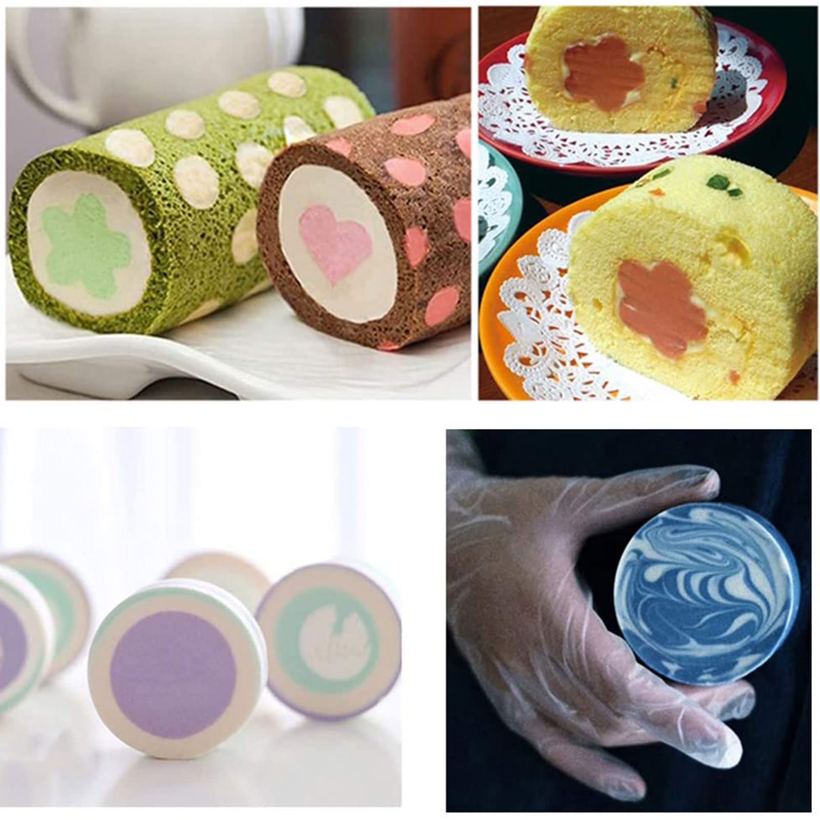 3D kształt cylindryczny forma do świec materiał silikonowy forma DIY rzemiosło formy do pieczenia