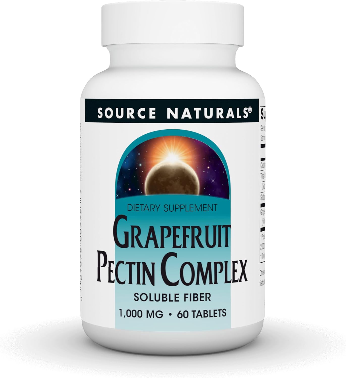 Source Naturals Grapefruit Pectin Complex, 1000 mg - 60 Tablets