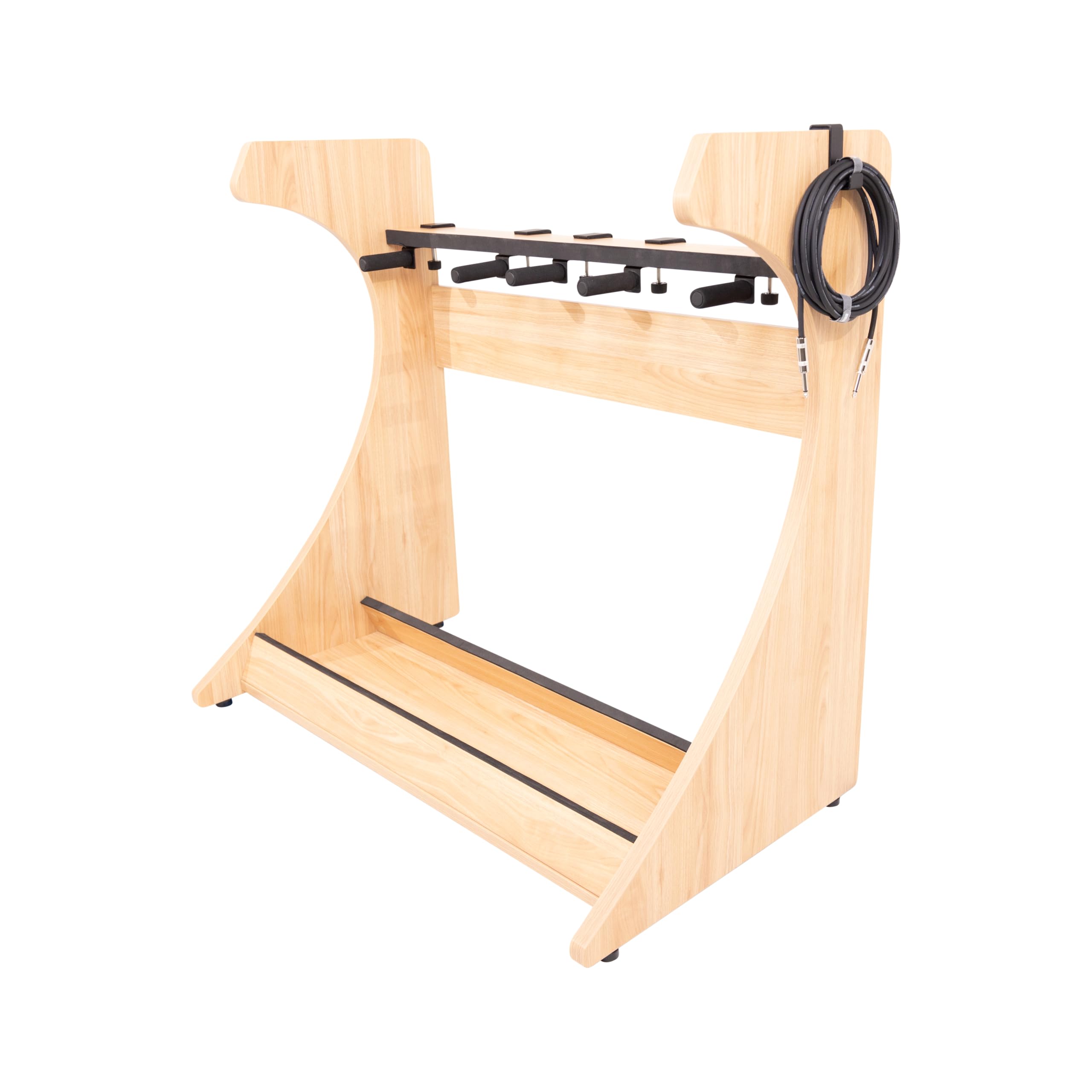 Gator Frameworks Elite Gitarrenständer für 5 elektrische oder akustische Gitarren, Ahorn (GFW-ELITEGTR5RK-MPL)