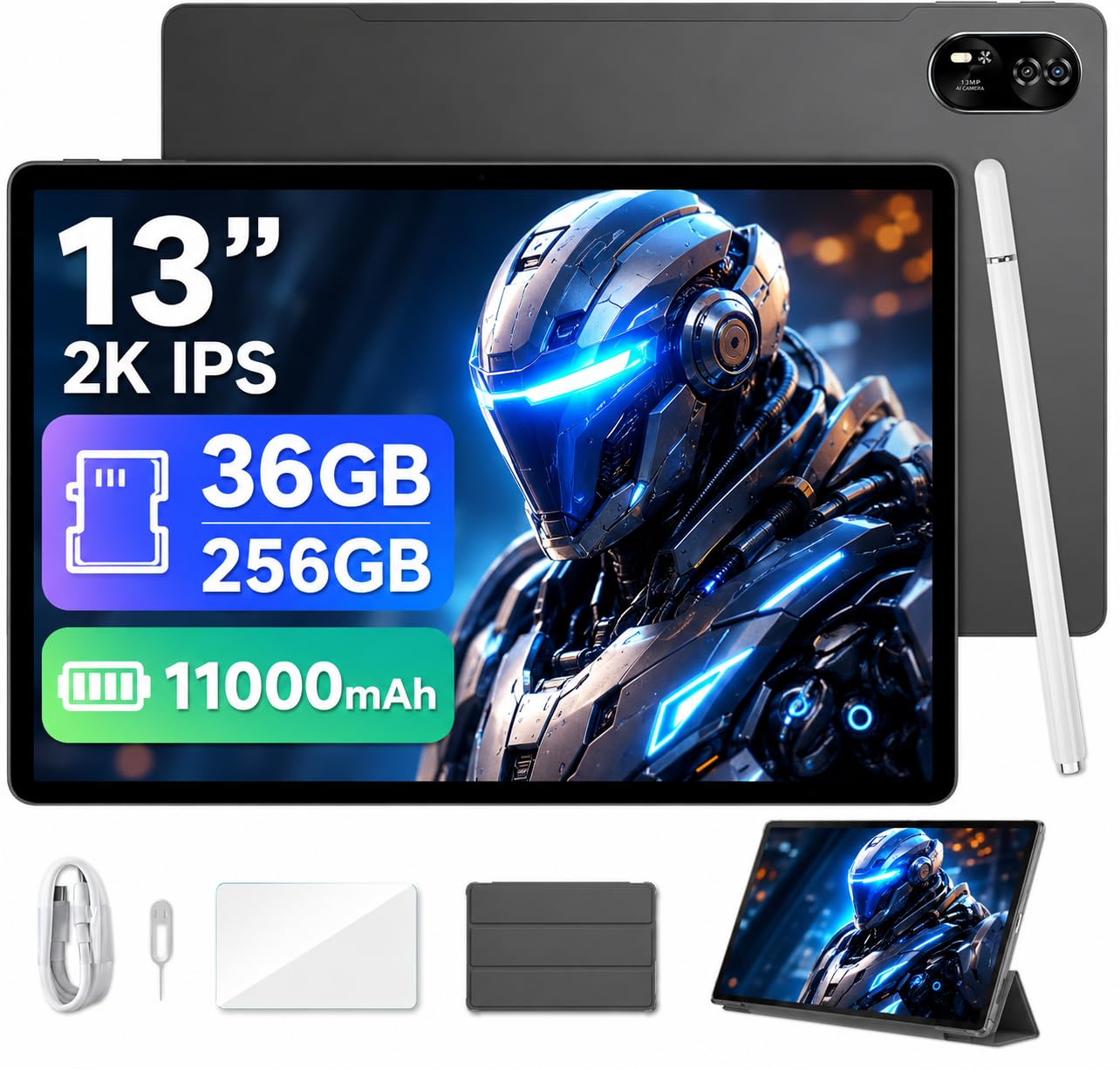 Amazon.co.jp: Blackview MEGA8 タブレット Android16 13インチ SIM