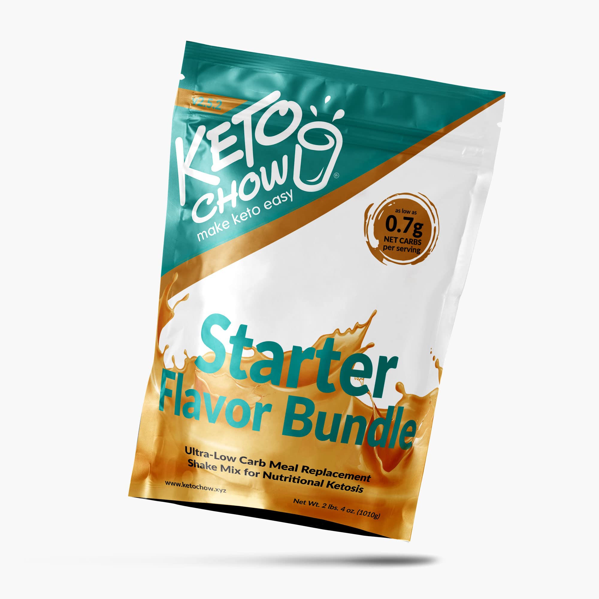 Keto Chow Variety Starter Bundle | Keto Meal Replacement Shake Powder |  Nutritionally Complete | Low Carb Shakes | Delicious Easy Meal Substitute |  ...