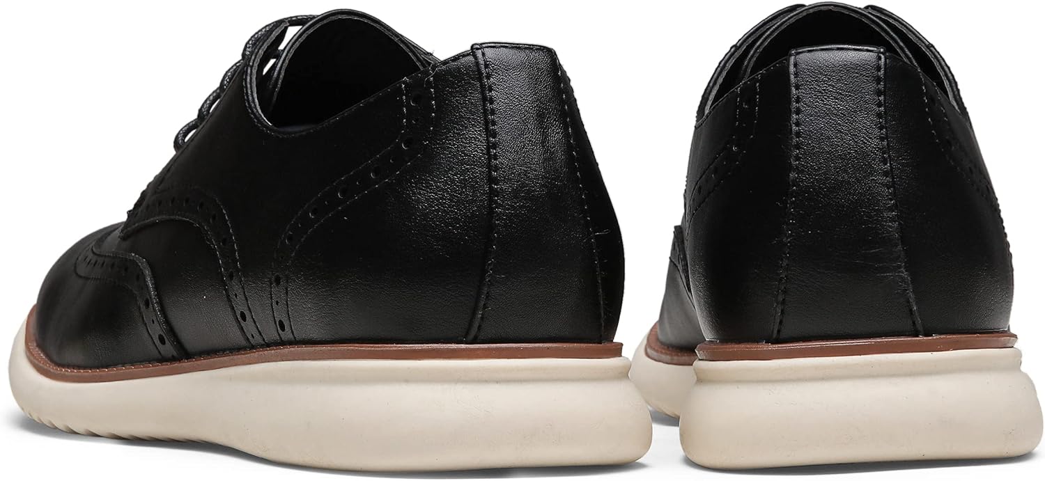 Jousen Mens Dress Shoes Oxfords Casual Retro Classic Comfortable Formal Derby Business Dress Shoes for Men - Image 6