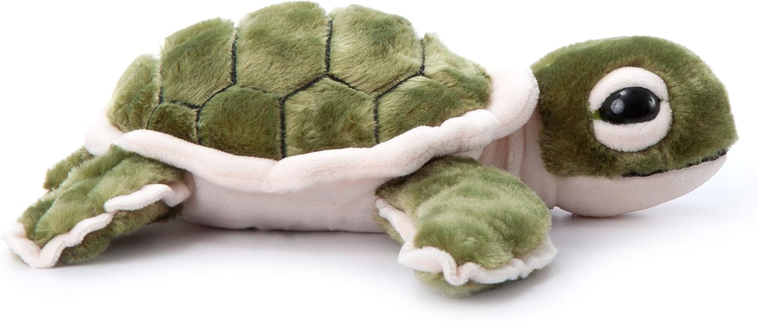 The Petting Zoo, Hatchling Sea Turtle Stuffed Animal, Gifts for Kids, Baby Sea Turtle Plush Toy 12 inches