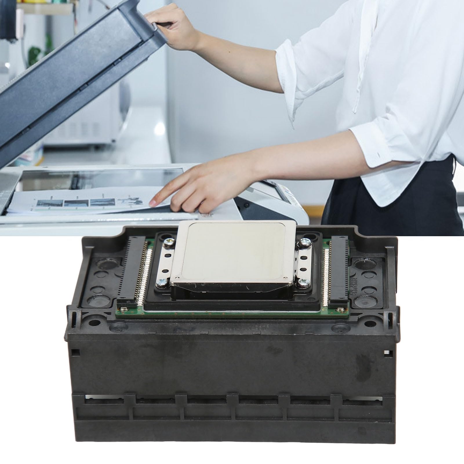 Testina di stampa per stampante a 6 colori Sostituzione di stampa ad alta precisione per XP600 Materiale ABS con prestazioni stabili per uso domestico in ufficio