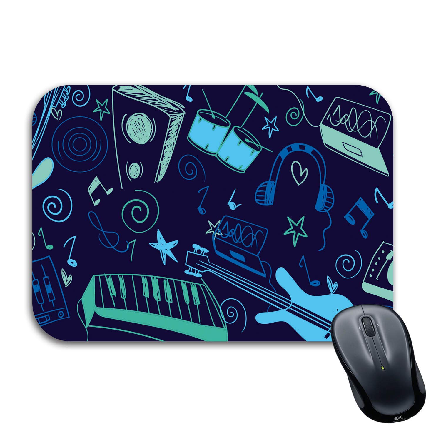 Tinywalk Blank Sheet Music Mousepad Waterproof Foldable Mouse Pad with Nonslip Base for Laptop & Desktop Mouse Landscape (7.5X9) inch (B081LYV3CZ) Amazon Price History, Amazon Price Tracker
