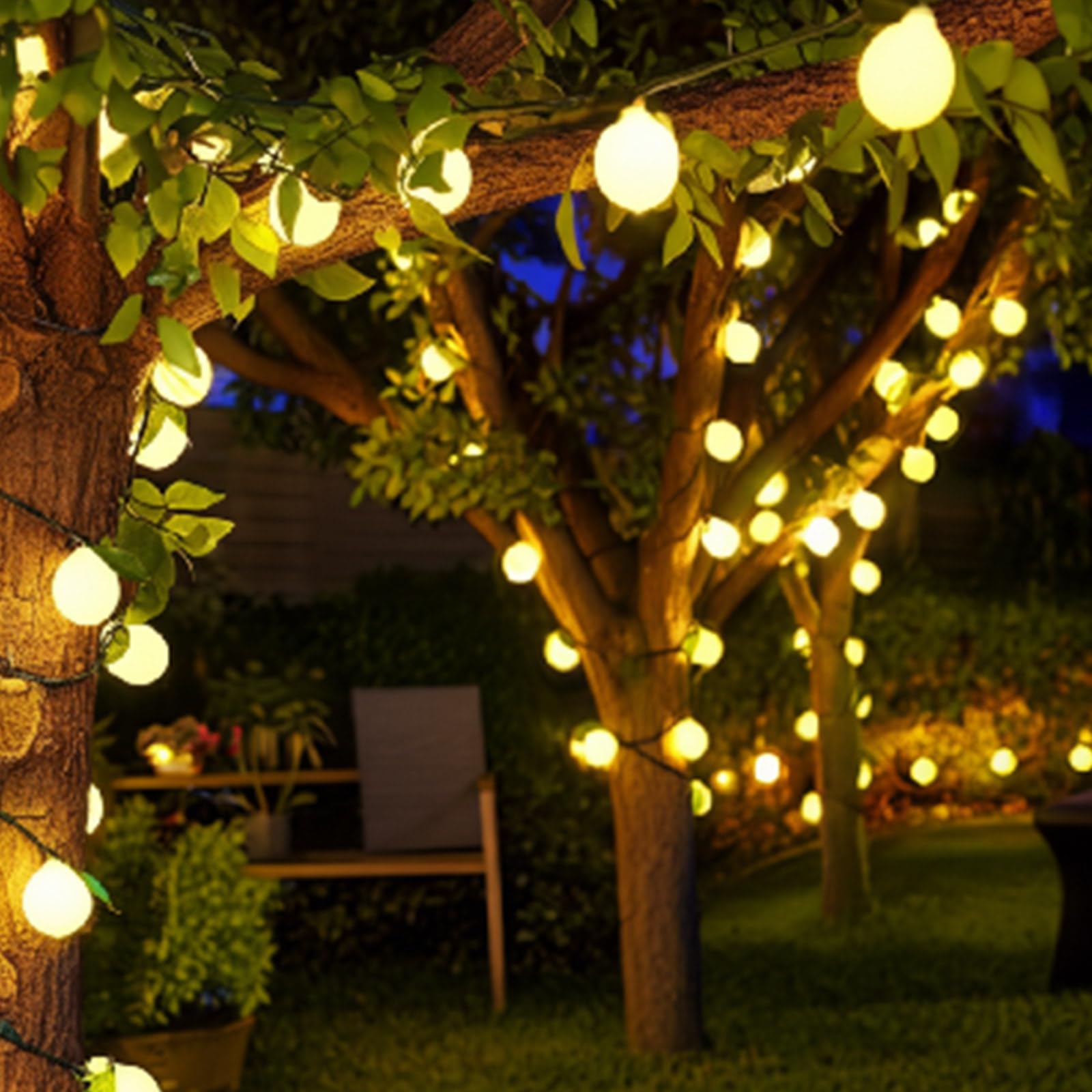 Baquler Stringa di luci LED 3D a forma di limone, a batteria, 3 m, 20 LED, con rami, foglie, luci fatate, per camera da letto, compleanno, giardino, decorazioni per feste