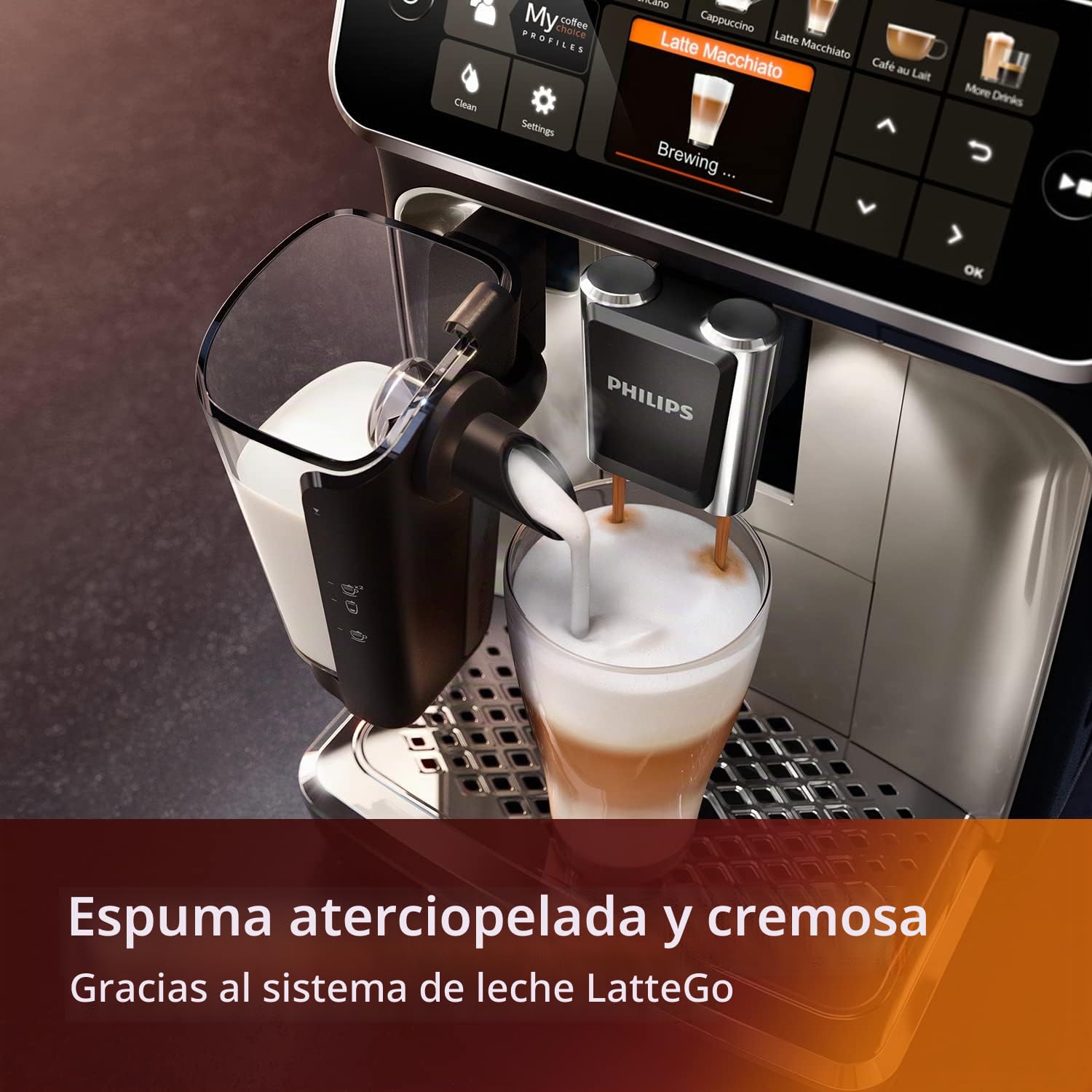 Cafetera totalmente automática Philips Domestic Appliances Serie 5400 - Sistema de leche LatteGo y cartuchos de filtro de agua Wessper compatibles con cafeteras Saeco y Philips - Paquete de 6