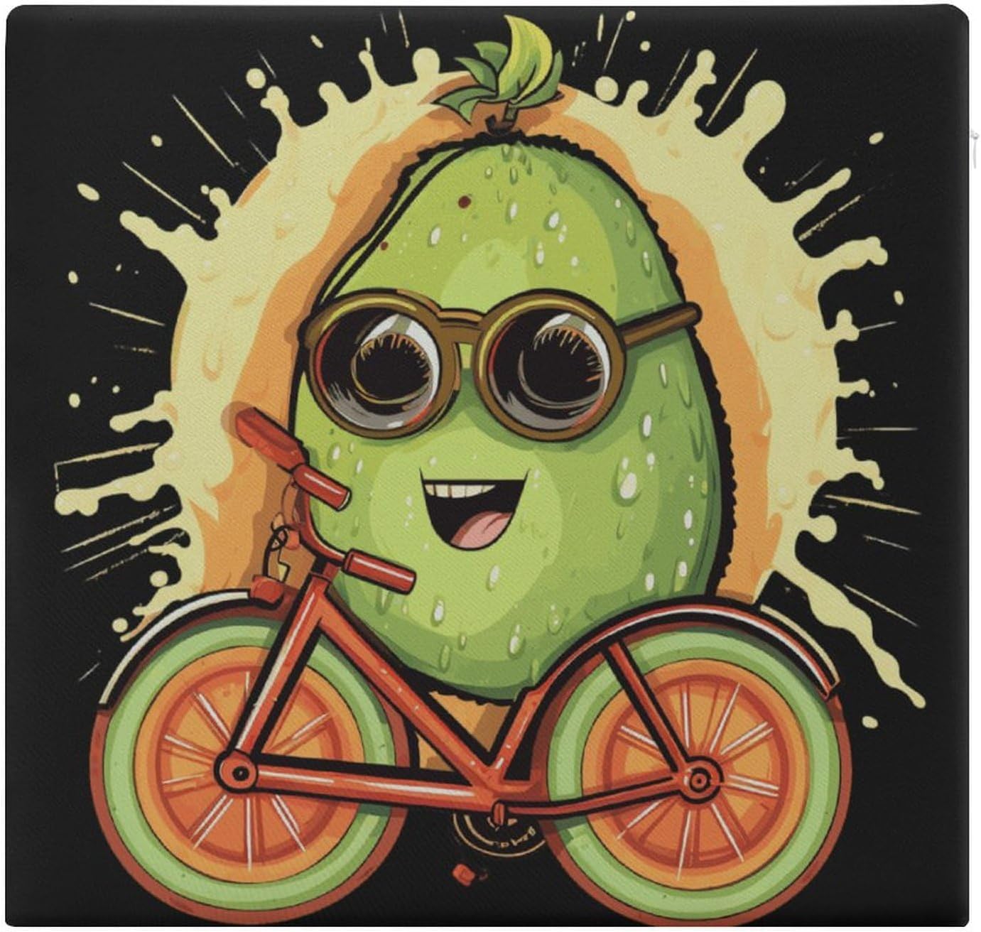 Kiwi Bikees Floor Pillow Meditation Yoga Cushion Square Chair Cushion Pillows Seating for Adults