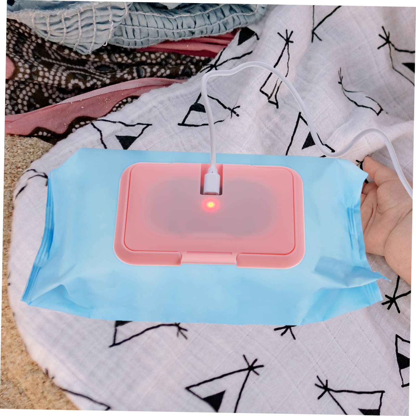 ibasenice 3 Stücke Tragbare Baby Tissue Wischtuch Heizung Wärmer Tissue Wischtuch Heizung Baby Wärmer Für Windel Ändern Dusche Präsentieren