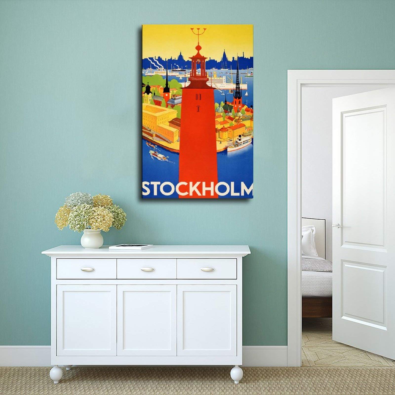 Poster System Of A Down Sur Toile - Déco Murale Vintage 30x45 Cm - Impression Haute Qualité Pour Salon, Chambre