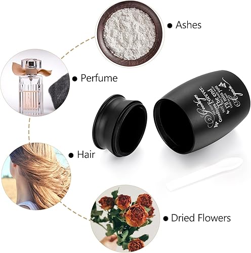 Miniatura 5 de Urnas pequeñas para cenizas humanas, recuerdo de 3 pulgadas, mini urnas de mariposa para cenizas humanas, mini urna funeraria de cremación, urna