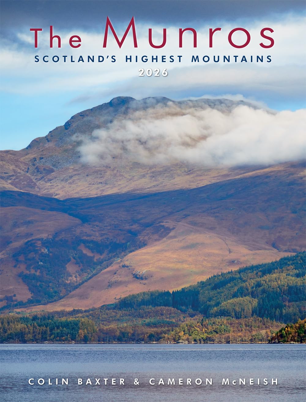 2026 Scotland Calendar Munros, The – Hanging Wall Calendar – Month to View – Wiro Bound